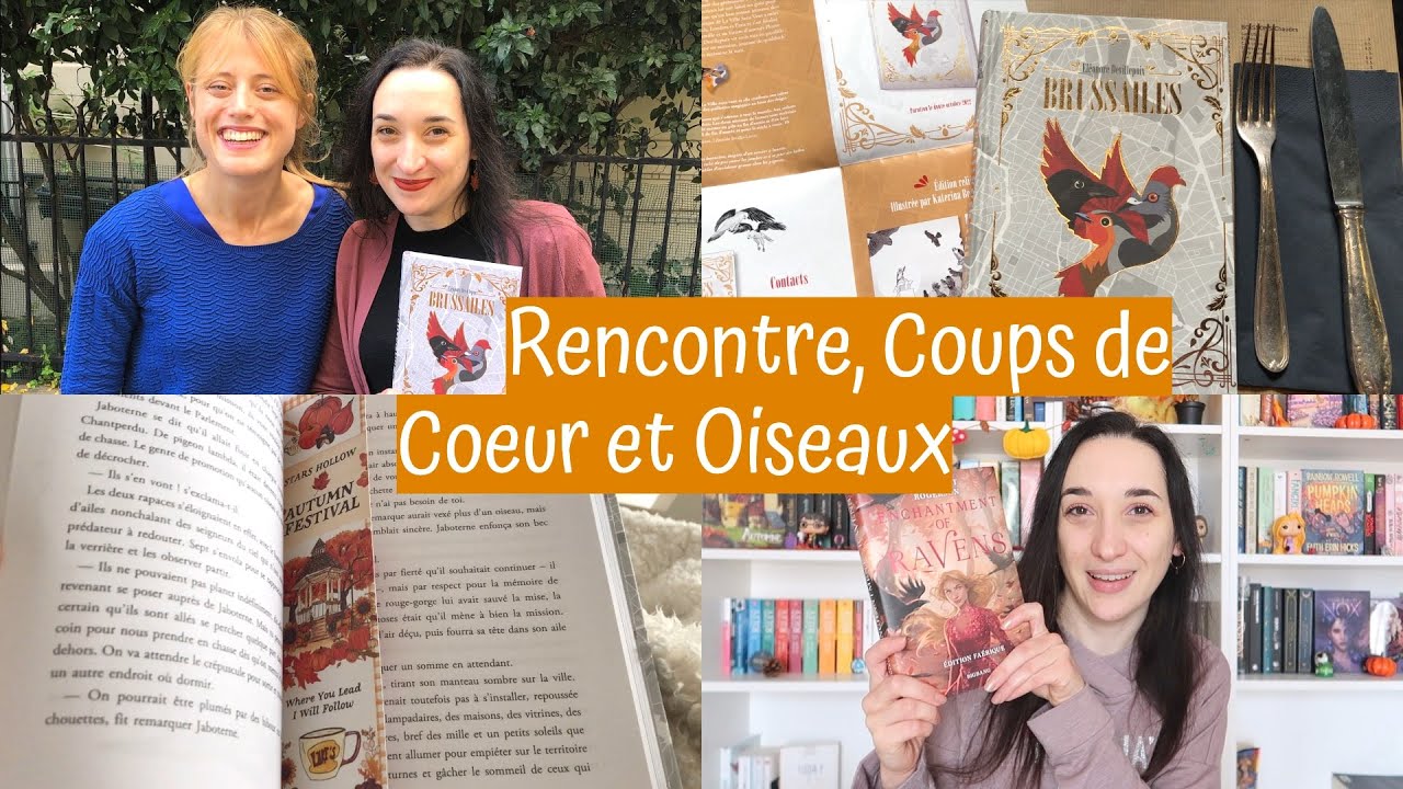 Rencontre, Coups de Coeur et Oiseaux 🪶 VLOG LECTURE