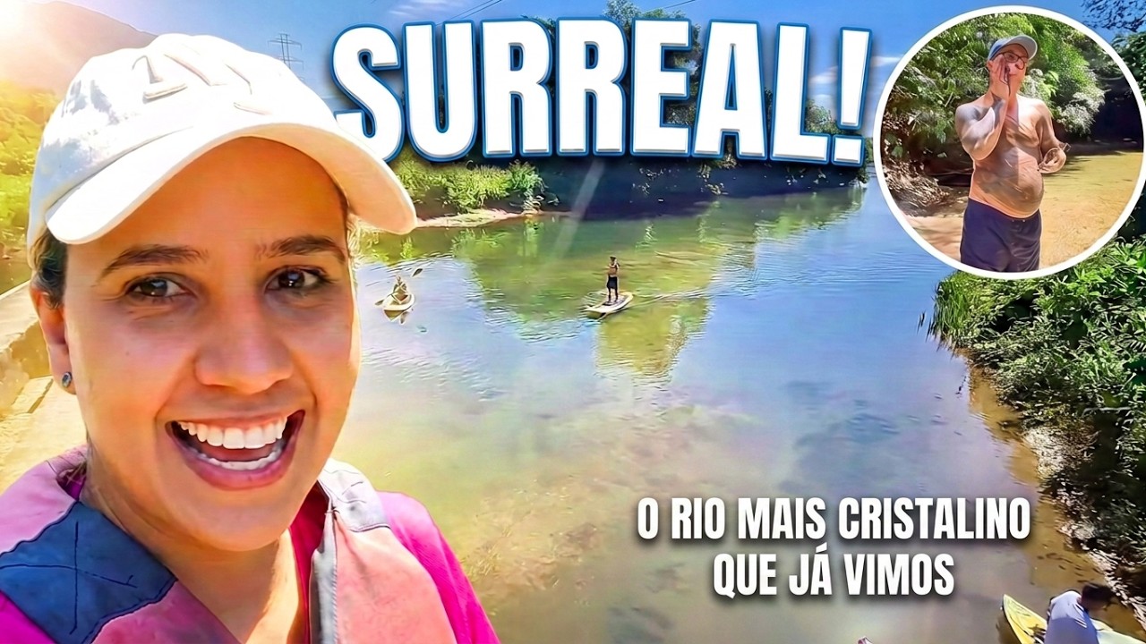 O  RIO MAIS CRISTALINO DE SÃO PAULO | JAGUAREGUAVA em Bertioga !!!!! #travel #canoagem #brasil