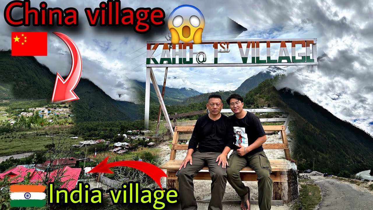 Visited China village and India village in the border || first village of india 🇮🇳