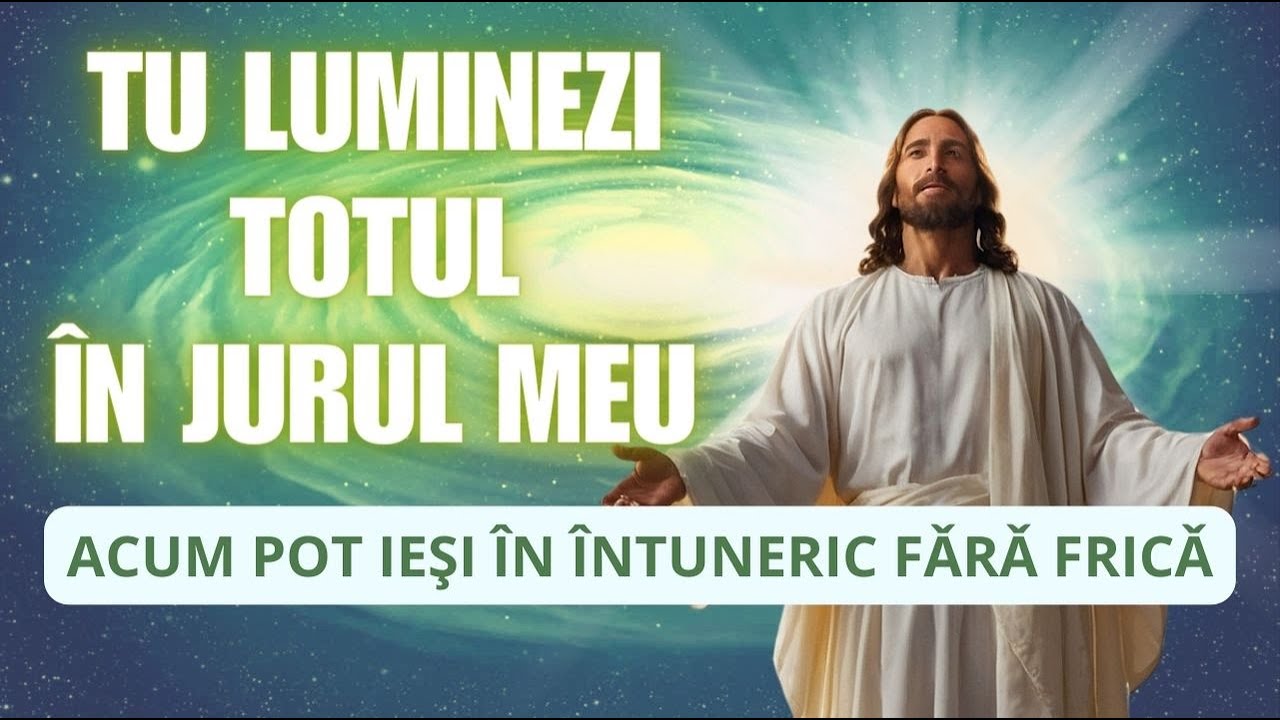 TU LUMINEZI TOTUL în jurul meu Dumnezeule 🙏Acum îndrăznesc să ies în întuneric 🙏Mesajul lui Dumnezeu