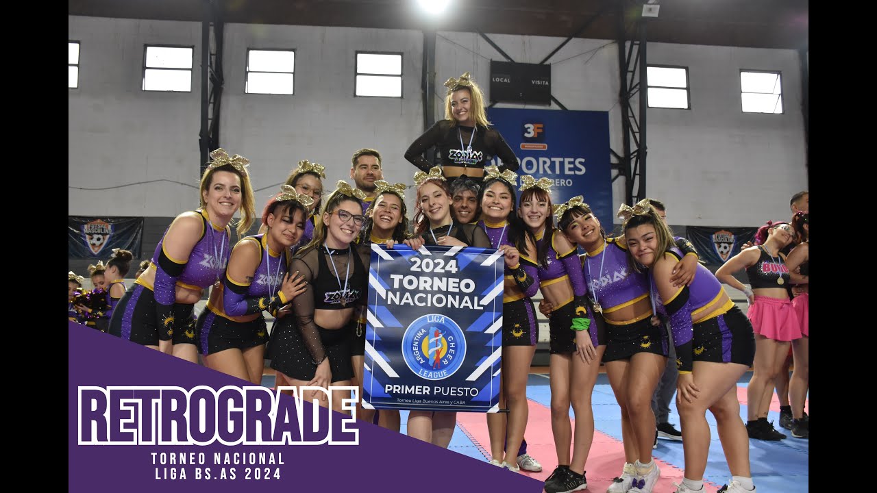 ZODIAC ALL STARS CHEERLEADING - RETROGRADE - OPEN COED 3.2