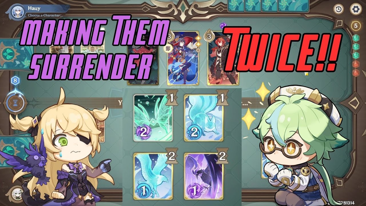 TOO Many SUMMONS  ?? Fischl team up with Oceanid |  Genshin Impact TCG