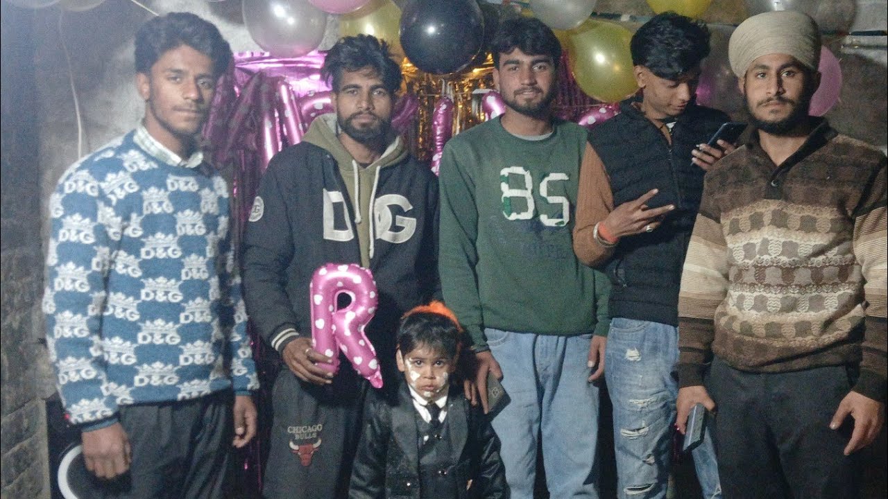 Aggu s  Birthday Celebrations with Family And Friends  Aggu  4 Years Completely  