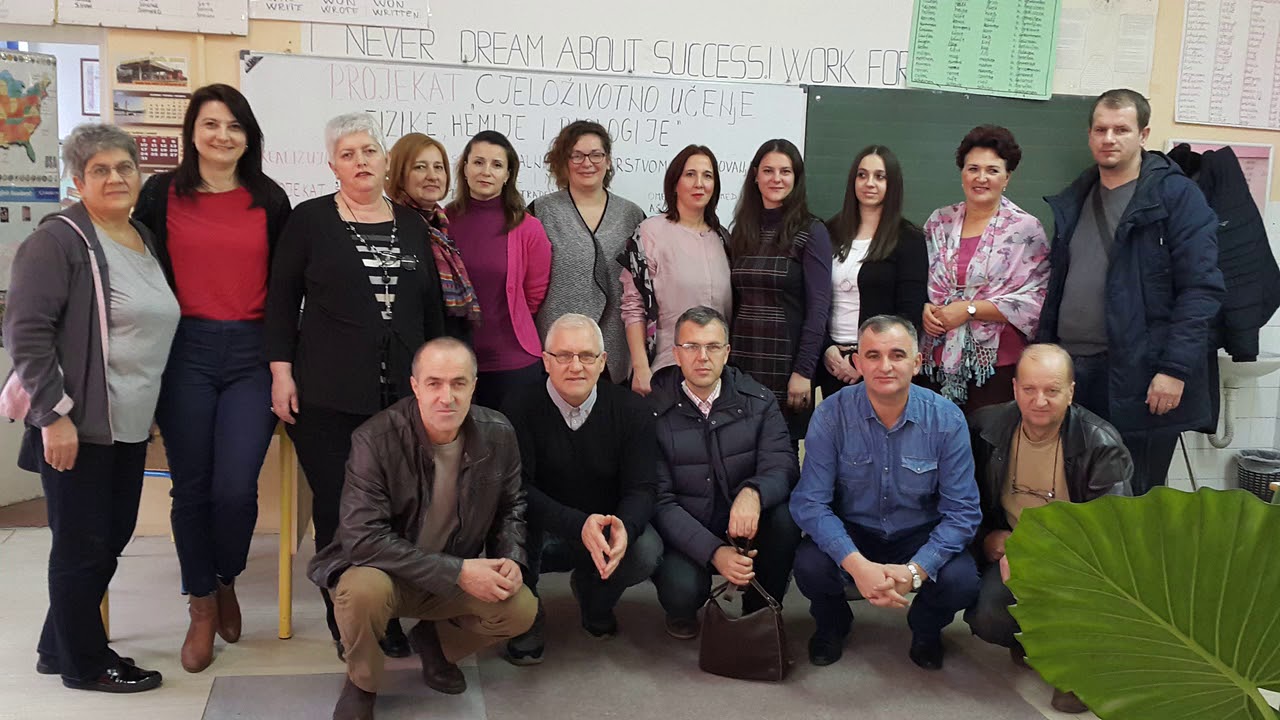 JU MSŠ Kalesija - Cjeloživotno učenje Fizike, Hemije i Biologije