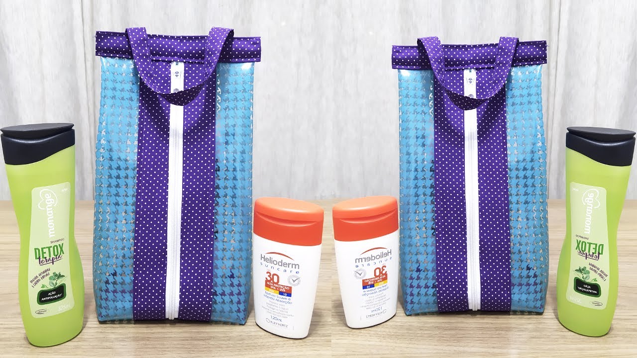 PORTA SHAMPOO IMPERMEÁVEL 🌟 NECESSAIRE DE VIAGEM - PORTA COSMÉTICOS