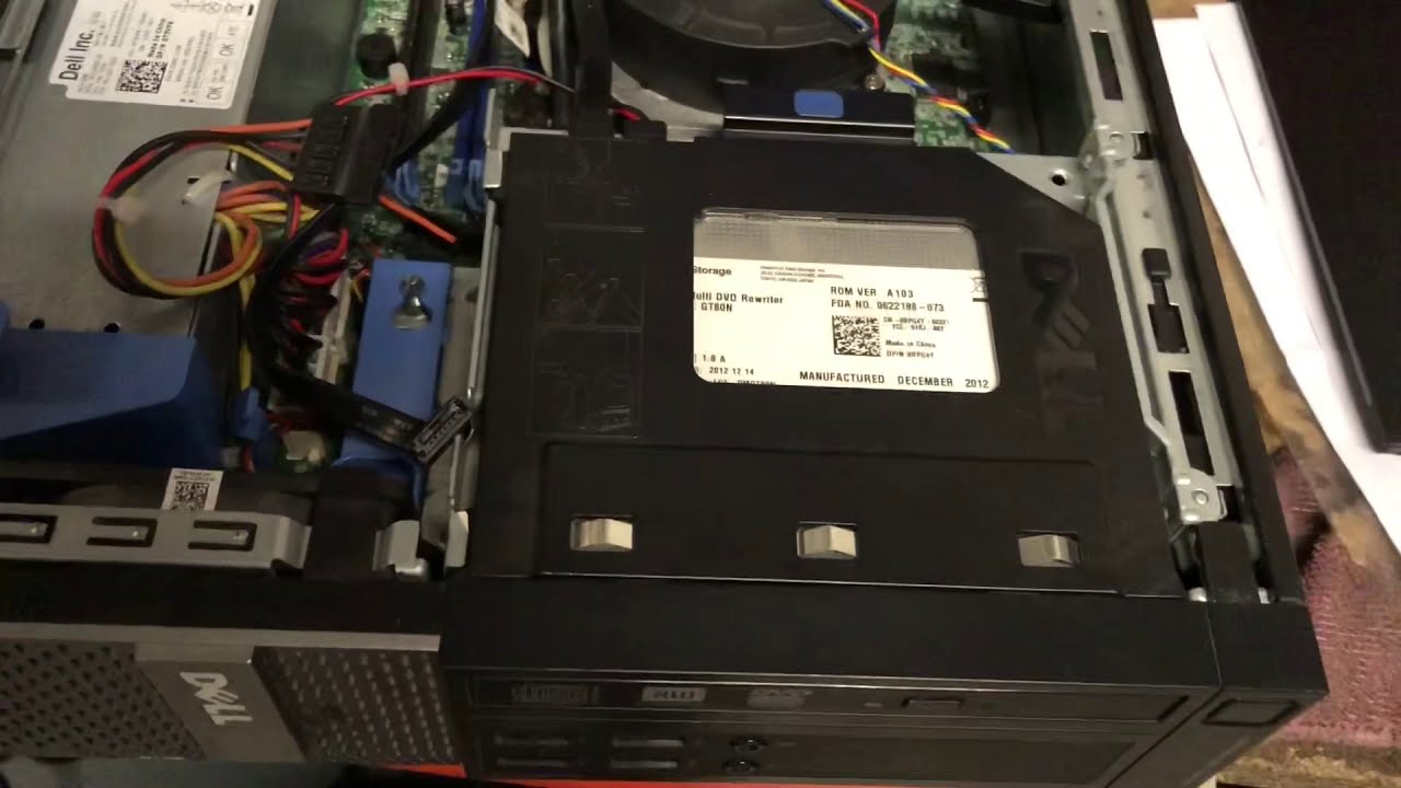 How to change Cmos bios battery on dell optiplex SFF 790 990 7010