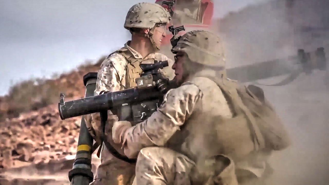 Marines Live-fire Training at Marine Corps Base 29 Palms