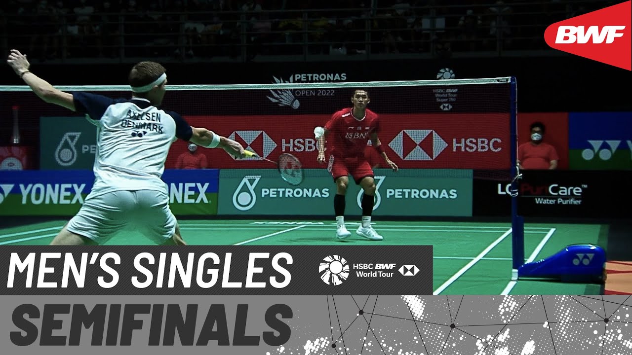 PETRONAS Malaysia Open 2022 | Viktor Axelsen (DEN) [1] vs. Jonatan Christie (INA) [7] | SF