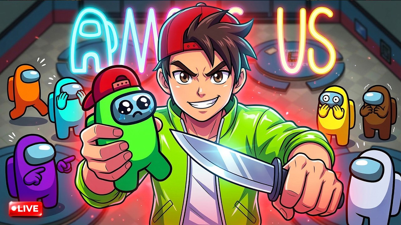 🔴 MENTOS IS BACK! AMONG US Live With Viewers!