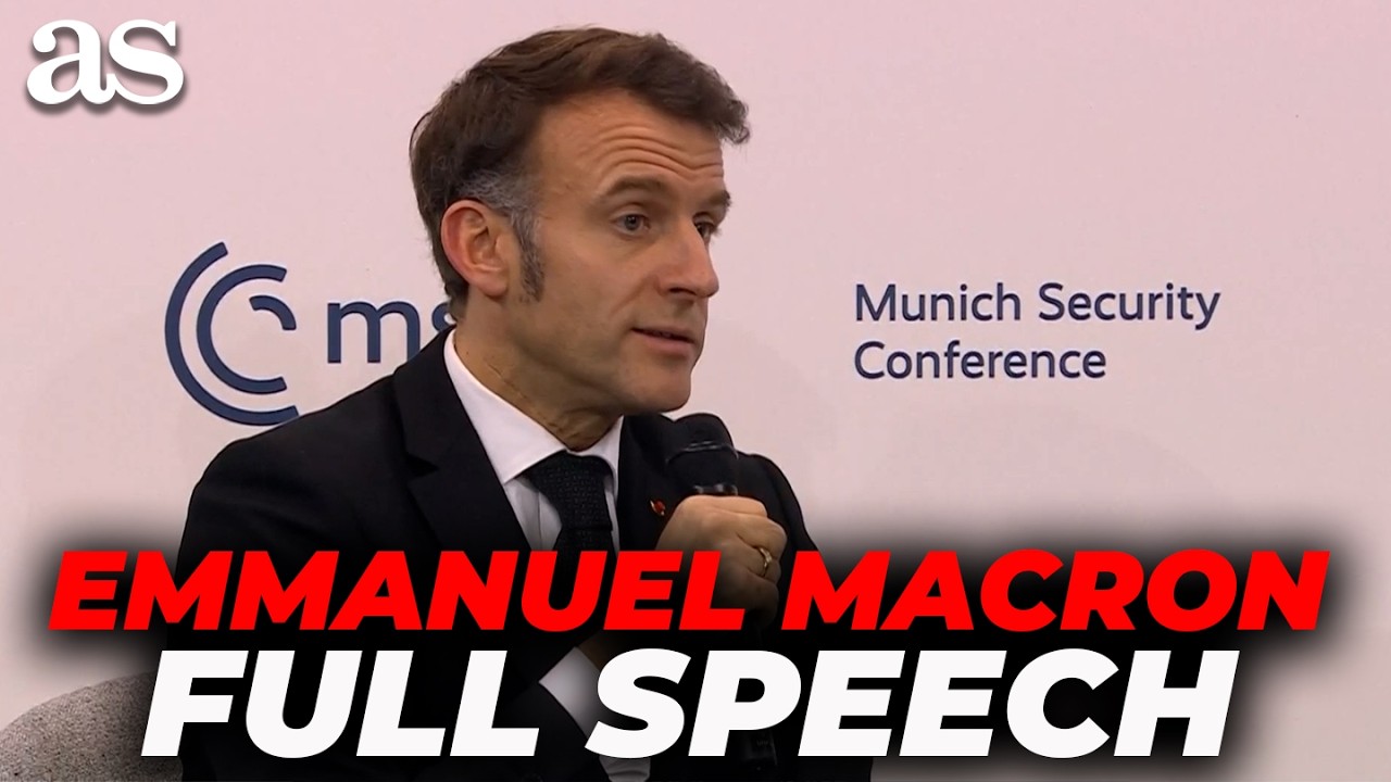 MACRON'S HISTORIC FULL SPEECH at MUNICH: Calls for a STRONGER EUROPE & Geopolitical INDEPENDENCE