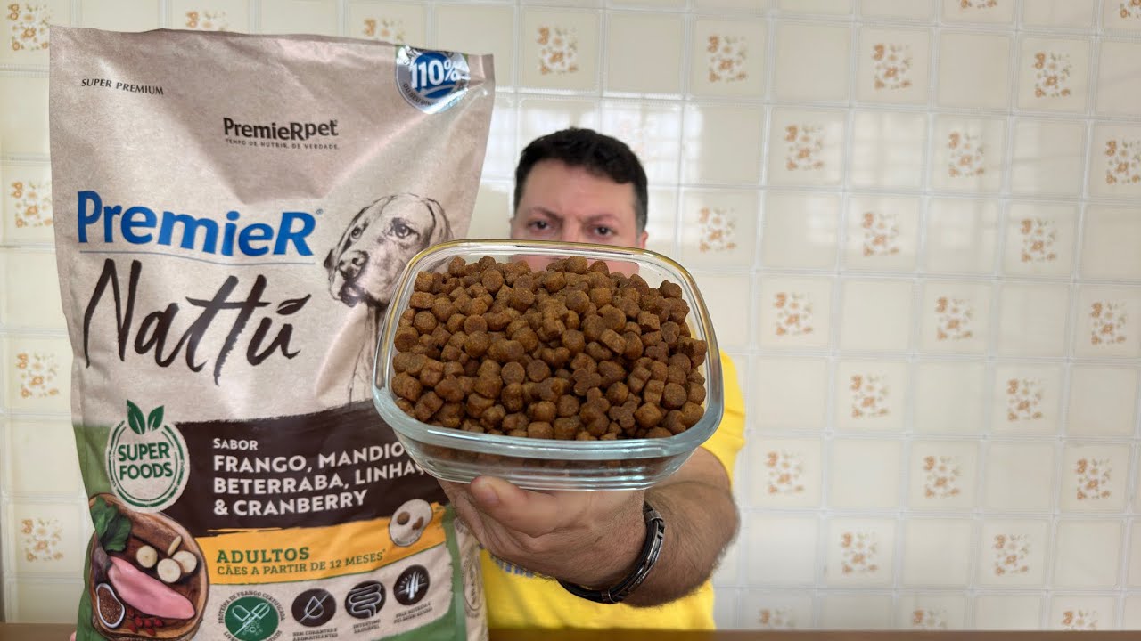 Conhecendo a ração premier nattu!!