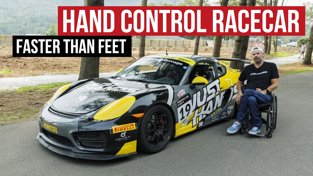 Driving At The Absolute Limit As A Quadriplegic Professional Racecar Driver