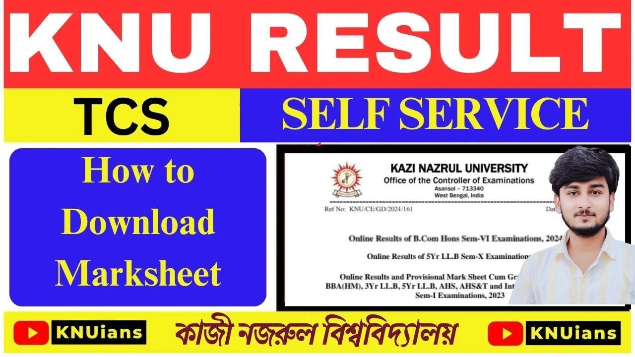 How to Check and Download KNU Even Semester Results | Kazi Nazrul University | KNUians