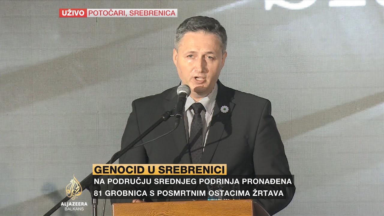 Bećirović u Potočarima: U toku je pokušaj razaranja BiH