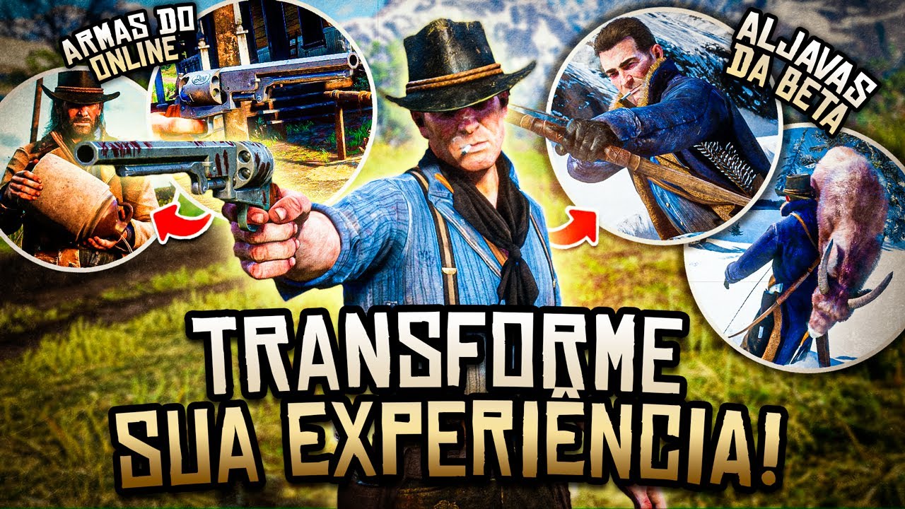 17 Mods que VOCÊ PRECISA INSTALAR no Red Dead Redemption 2 🔥