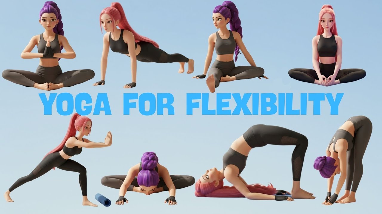 Yoga for Flexibility | Rumi and Mira | Kid Yoga