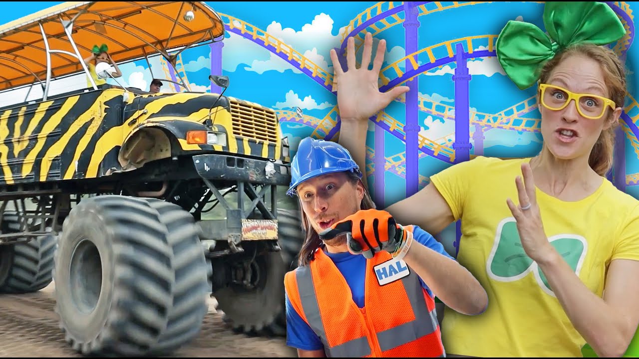 Summer Fun Mashup for Kids! 🍊🚜🎢 | Monster Trucks, Theme Parks & @Handyman Hal