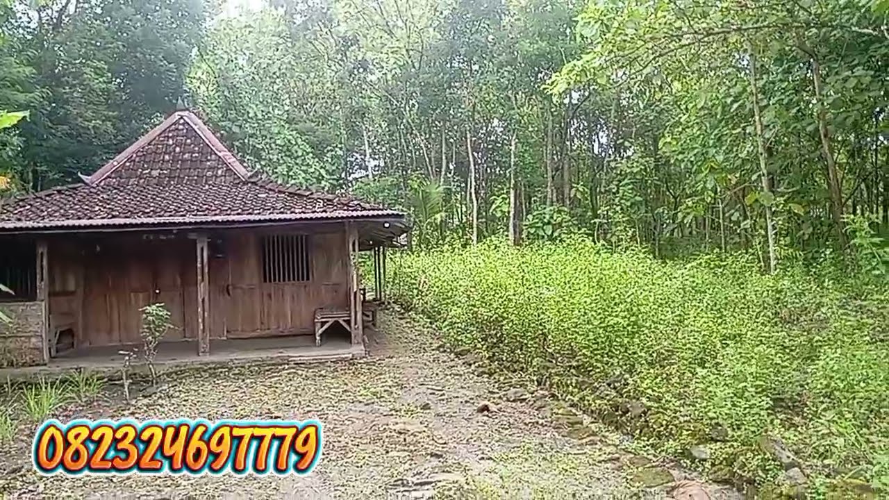 Rumah Limasan bonus sumur di pusat kota karangmojo 
