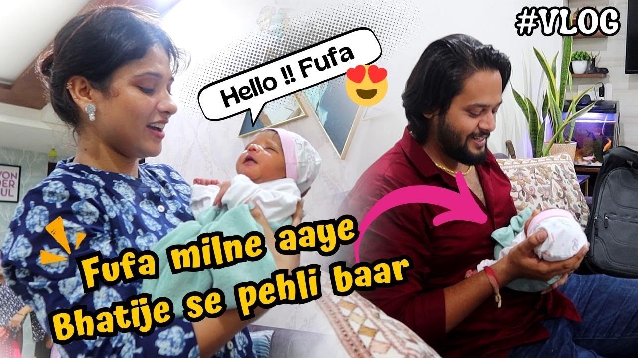 Special Eid / mayank  baby se mile first Time // jiska pati lamba uska bhi name hai