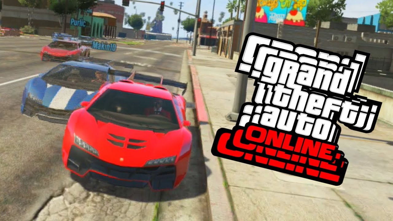 GTA 5 - Non-Contact 8 v 8 Playlist Racing | Red Vs Blue | Part 4 (GTA V Online Racing)