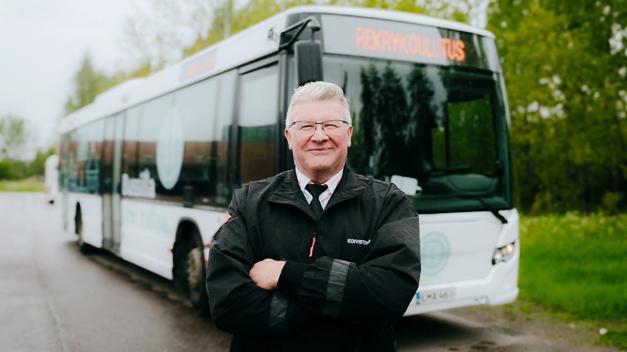 RekryKoulutuksella linja-autonkuljettajaksi Porvooseen! | Koiviston Auto Porvoo Oy