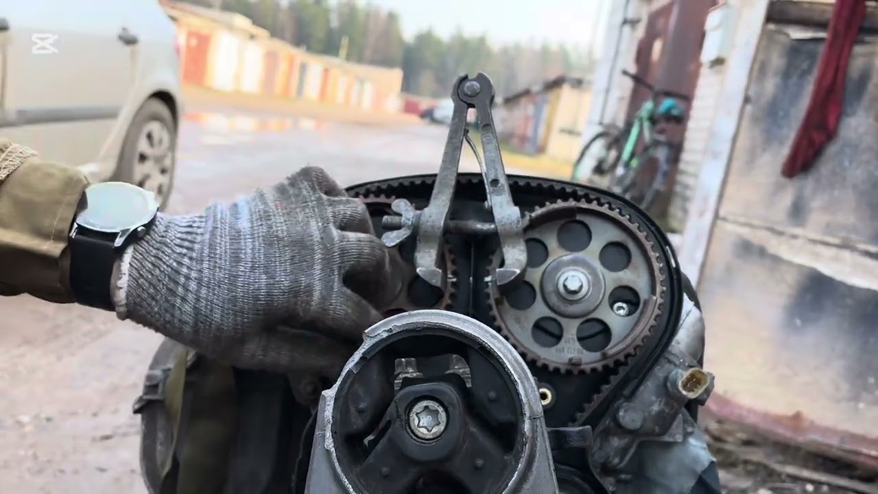 Опель астра замена грм 1.6 X16XEL