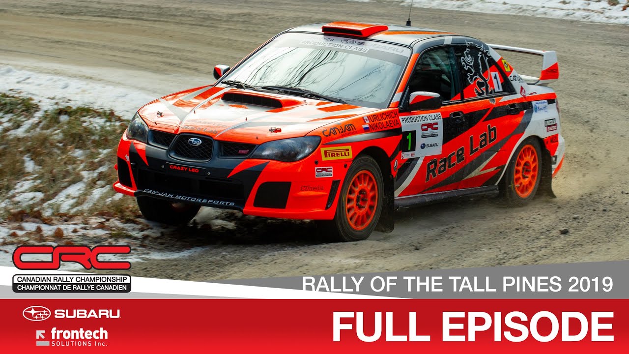 CRC TV: Lincoln Electric Tall Pines Rally 2019 - In English