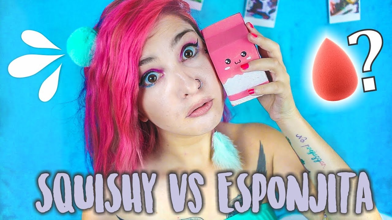 ME MAQUILLO CON UN SQUISHY ¿mejor que con la esponjita? ✩ Ann Look