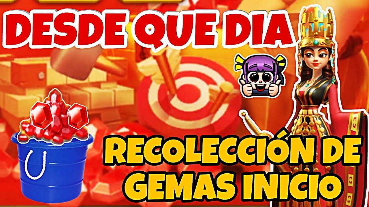RECOLECTAR GEMAS DESDE QUE DIA? - RISE OF KINGDOMS