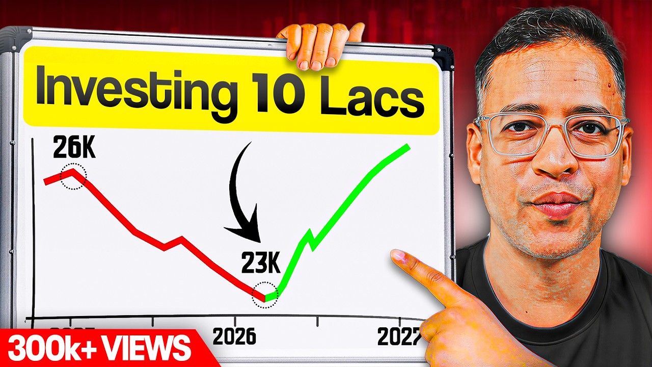 LAST Chance to Invest before Market Rallies? Investing 10 Lacs in this Crash!! - Rahul Jain
