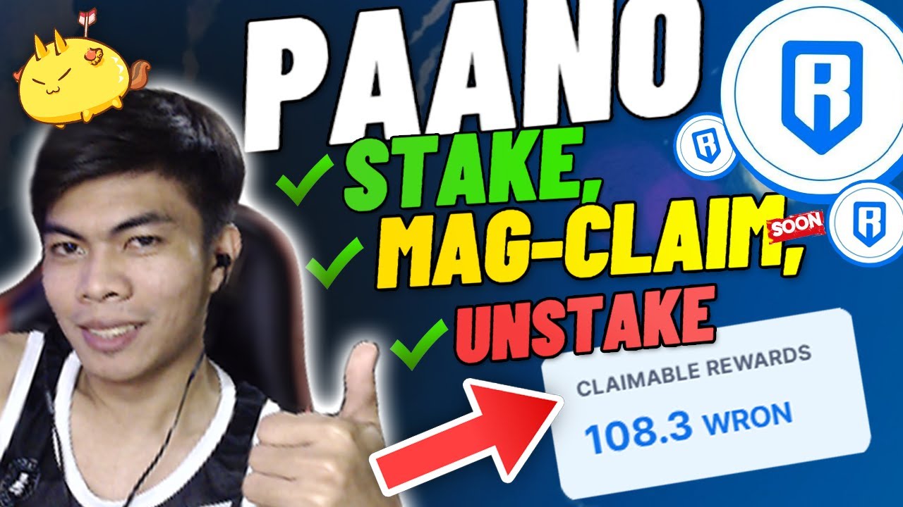HOW TO FARM, STAKE, UNSTAKE, CLAIM (coming soon) RONIN (RON) TOKEN ON KATANA | AXIE INFINITY
