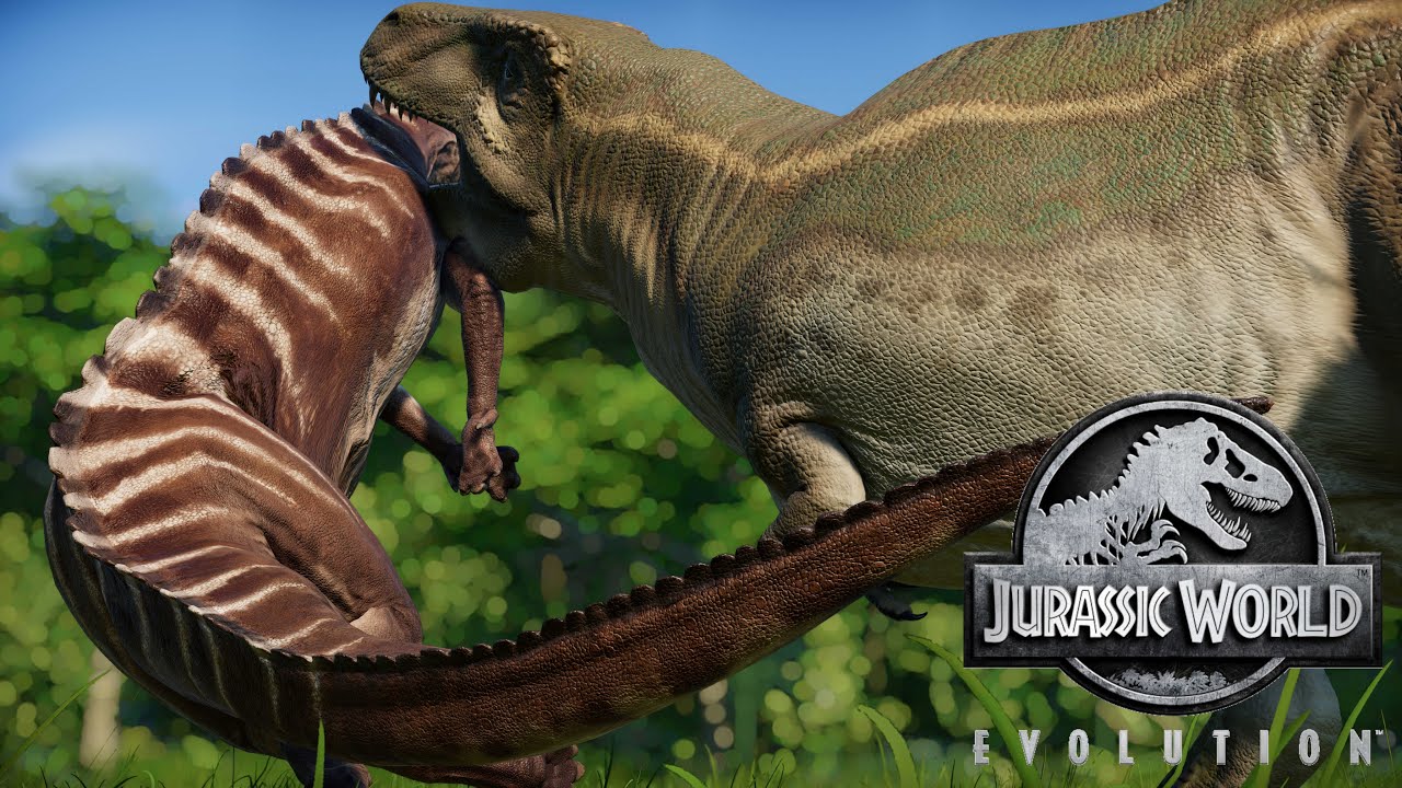 Acrocanthosaurus || All Skins Showcased - Jurassic World Evolution