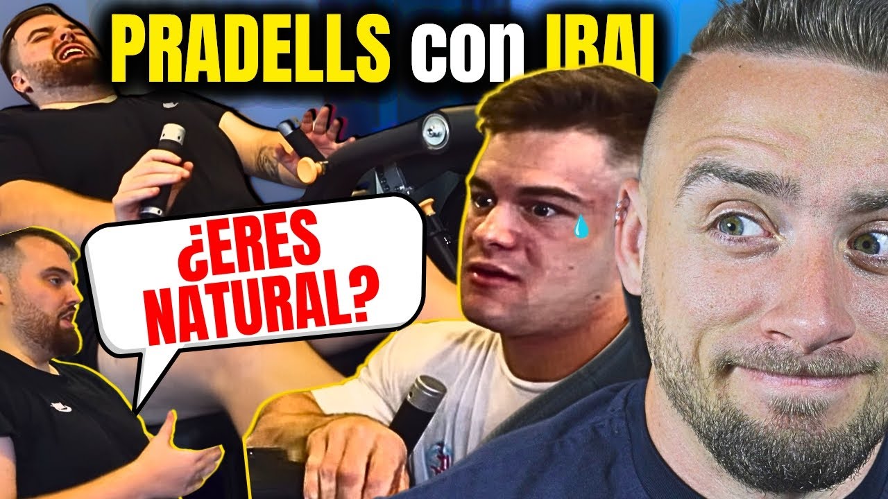 IBAI INOCENTE y PRADELLS ENTRENAN PIERNAS (Les cuesta lo mismo hacer el cardio😅)