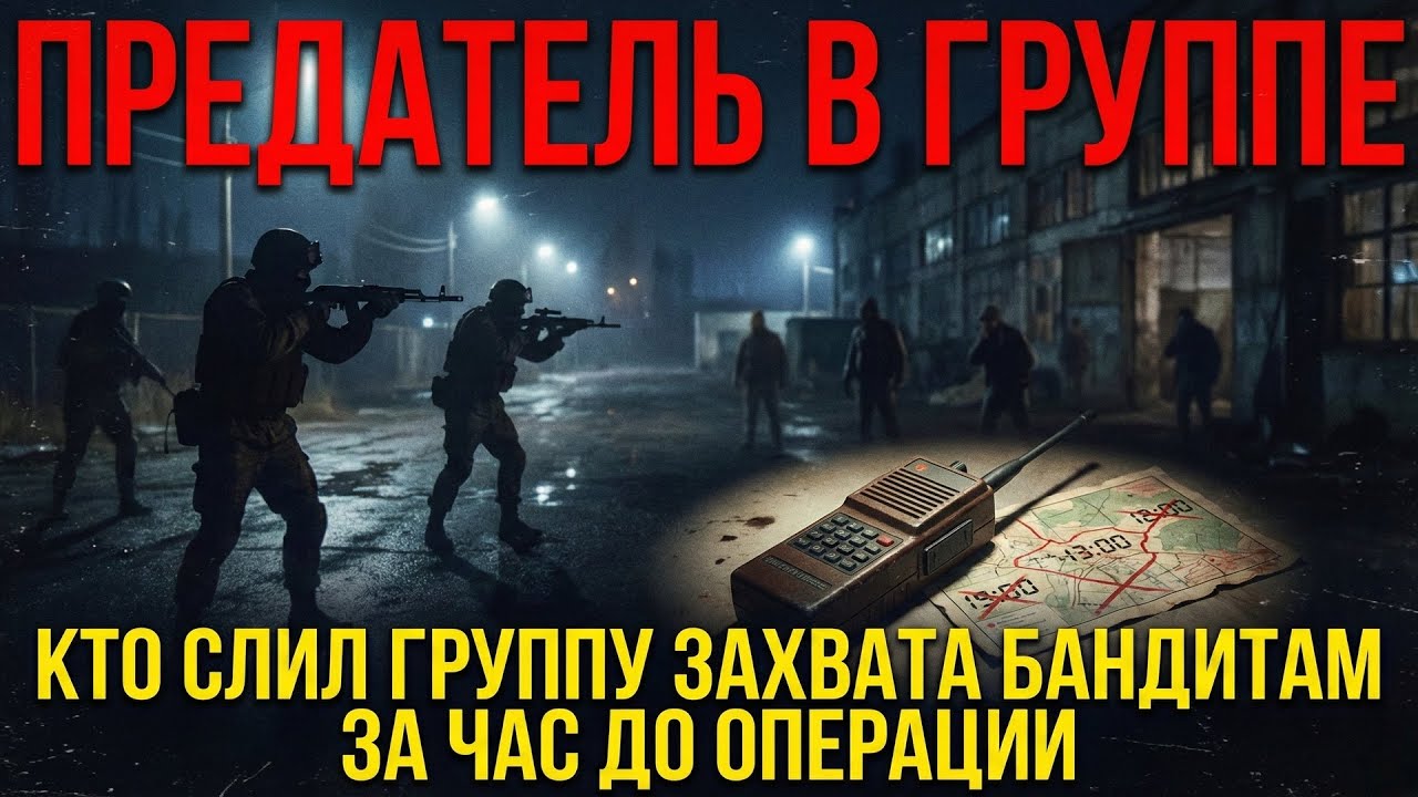 Предательство на задании: кто слил группу захвата бандитам за час до операции?