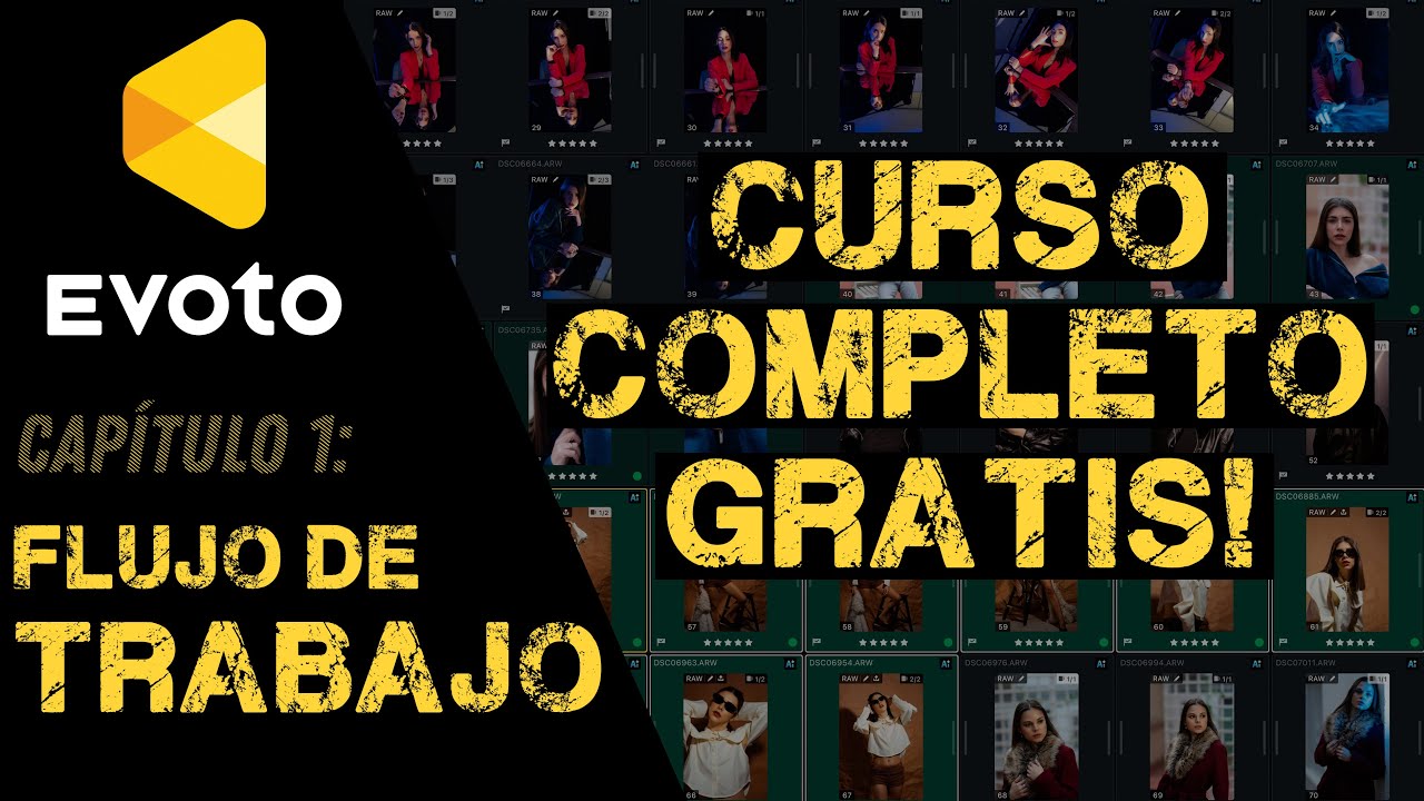 CURSO COMPLETO Evoto GRATIS!! Capitulo 1: Flujo de trabajo integral