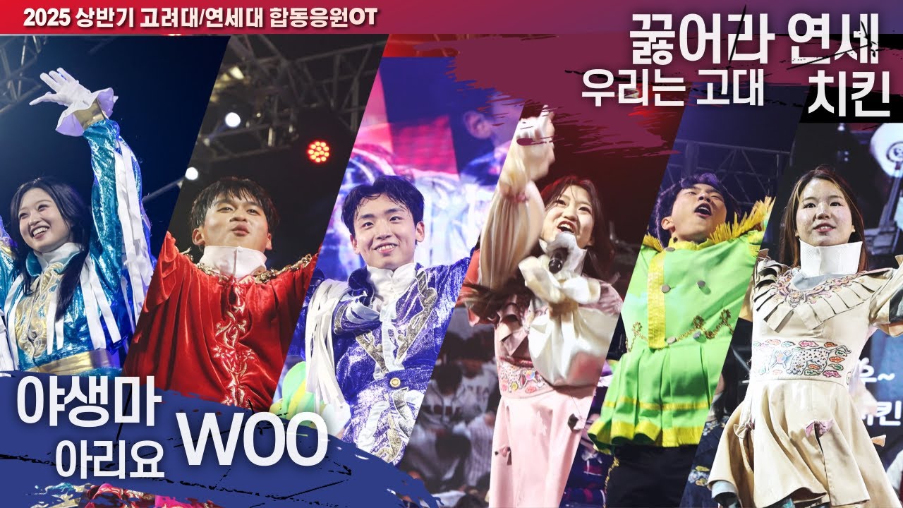 2025 합동응원 2부 I 고양이vs참새, 사이좋게 긁는 시간 I 야생마(Y) / 꿇어라 연세(K) / 아리요(Y) / 우리는 고대(K) / WOO(Y) / 연세치킨(K) #합응
