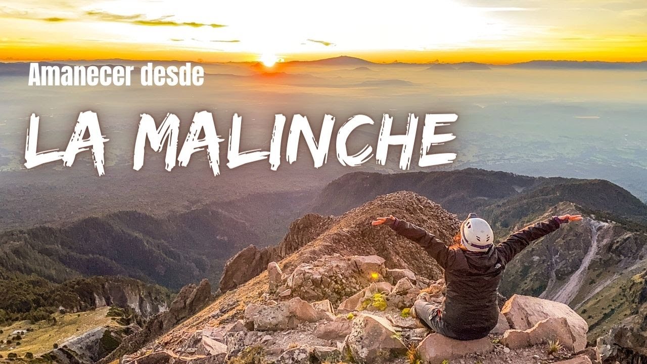 Subimos la Malinche de noche 