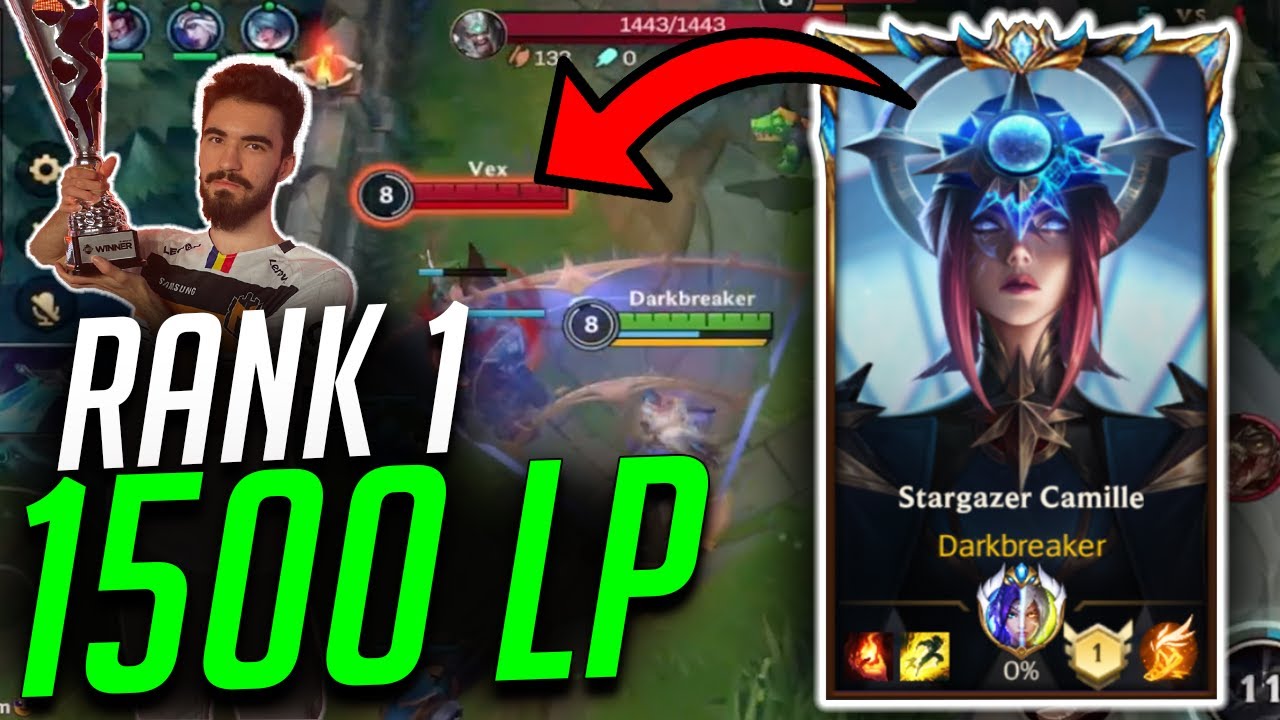 WILD RIFT RANK 1 CHALLENGER PLAYER VS TOP 1 CAMILLE Gameplay