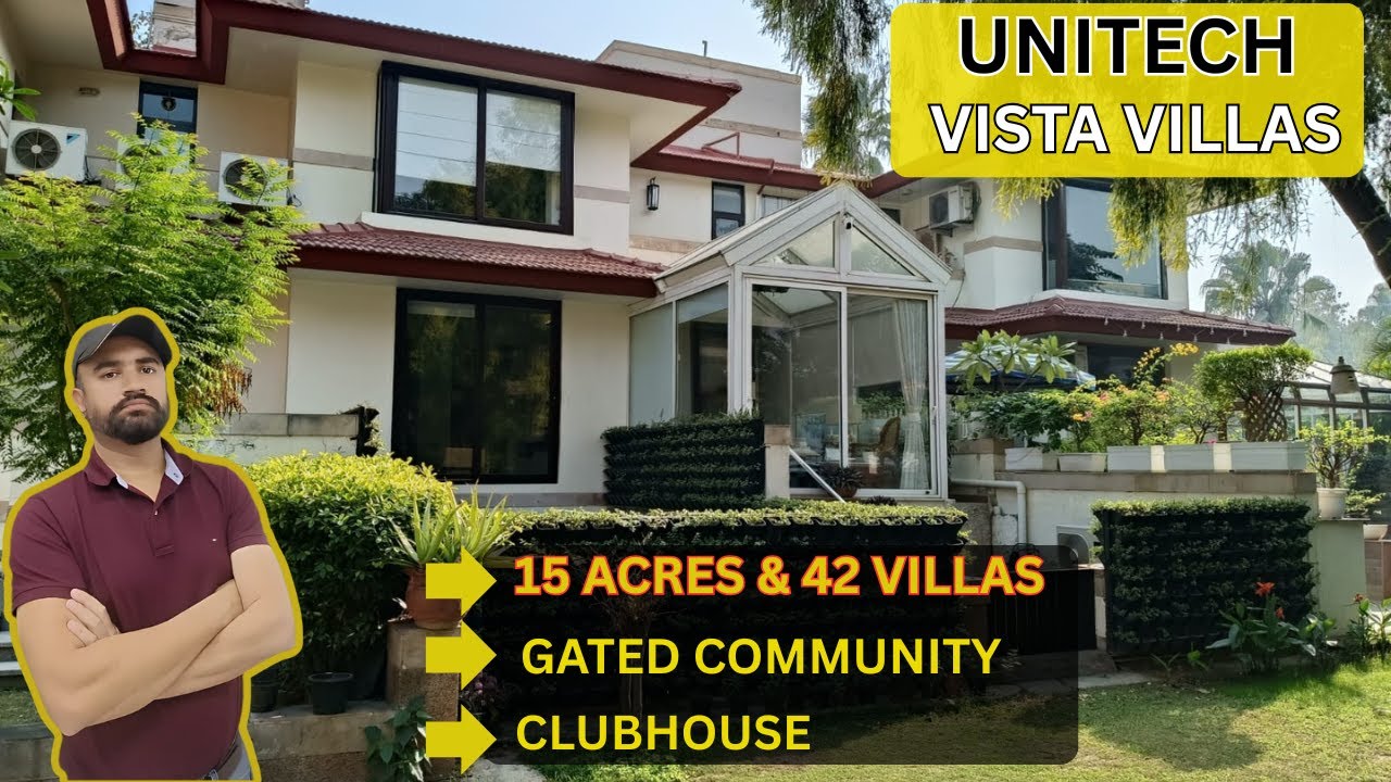 Luxury Kothi -Villa For sale In Gurgaon- Unitech Vista Villas sector 46 Gurgaon- Gated Society Villa