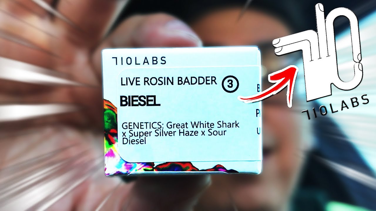 THIS BIESEL HAD ME BAKED! | 710 Labs Live Rosin Badder!