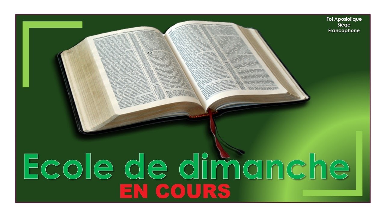 01-02-2026 ECOLE DU DIMANCHE