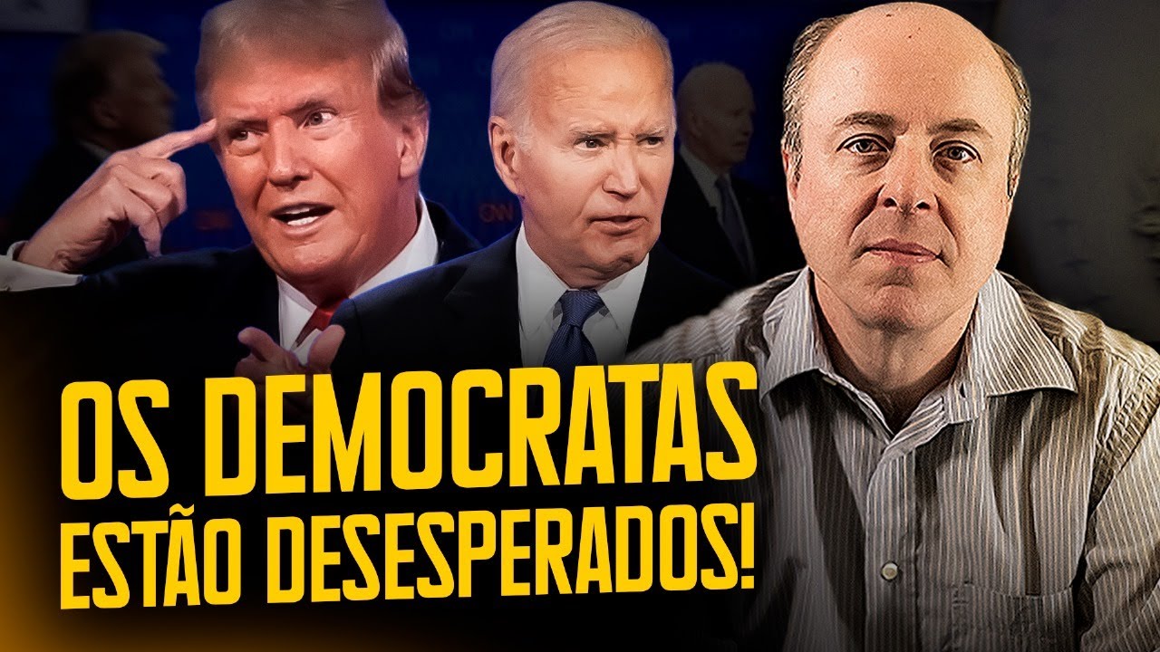 TRUMP MASSACRA BIDEN no DEBATE!