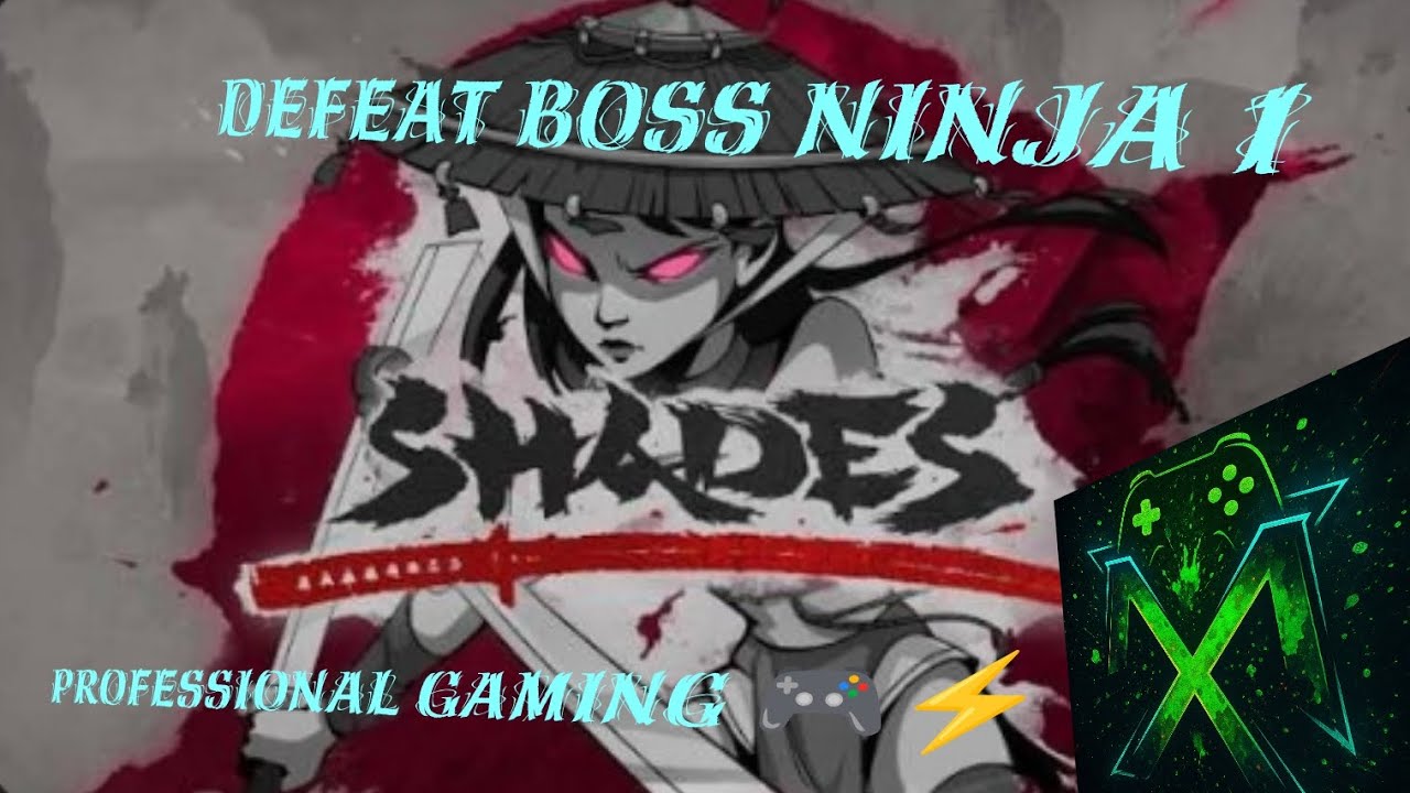 Shadow Fight Shades 2025 | 2025 شادو فايت شاديس (هزيمة زعيم النينجا 1 ) 