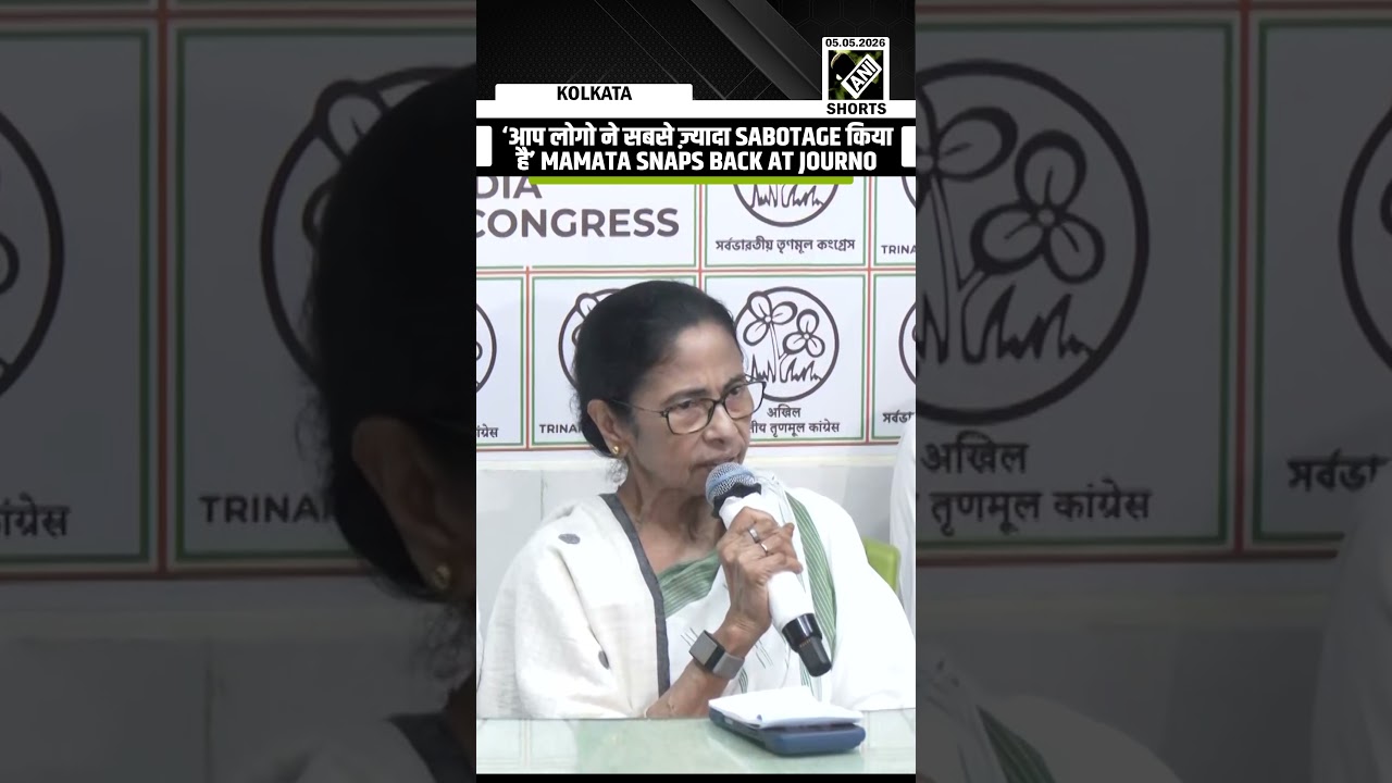 &lsquo;आप लोगो ने सबसे ज़्यादा SABOTAGE किया है&rsquo; Outgoing CM hits back at journo over TMC candidate ques