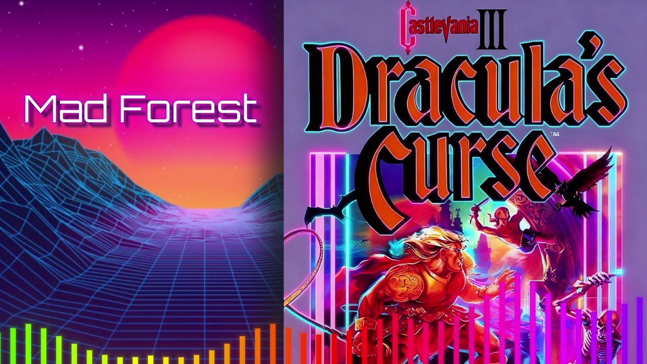 Castlevania 3 Dracula's Curse ~  Mad Forest ~ OST 80s Synthwave ~ Electro Pop Version ~ NES ~