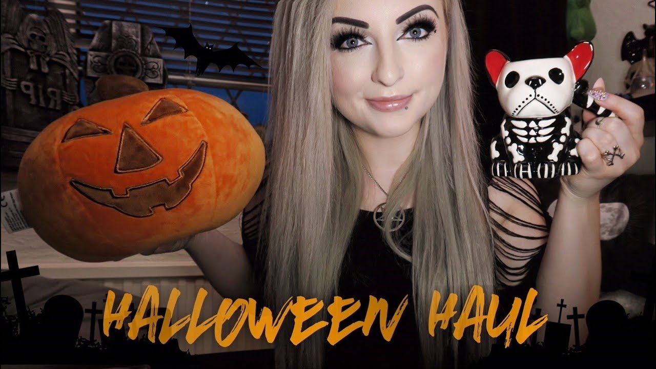 Halloween Decor Haul UK 2018 - TK Maxx, HomeSense ETC
