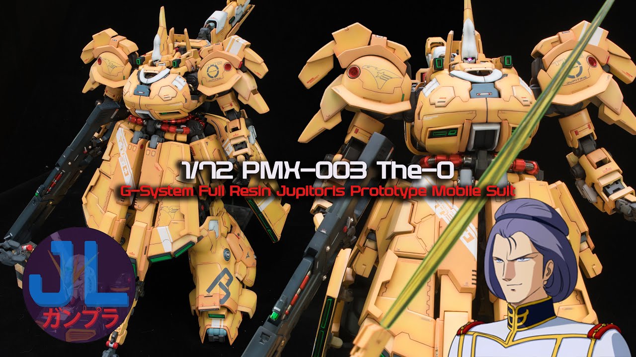 1/72 G-System The-O: Finale | Custom Resin Gunpla Painting Mobile Suit Zeta Gundam Titans Zeon