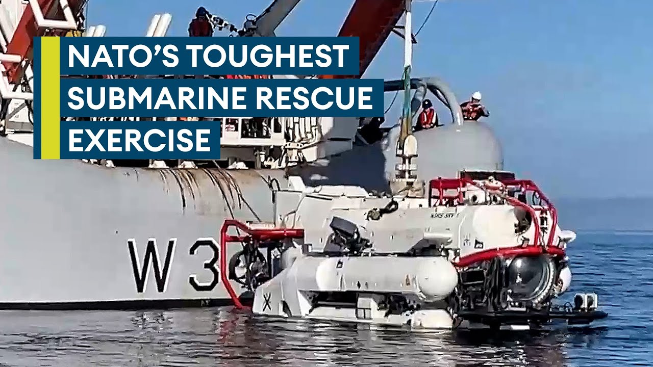 How Nato rescues trapped submarine crews