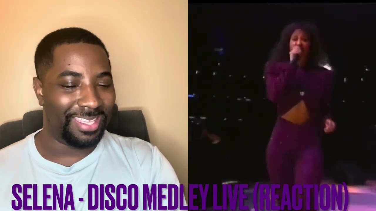 Selena - Disco Medley Live (REACTION)