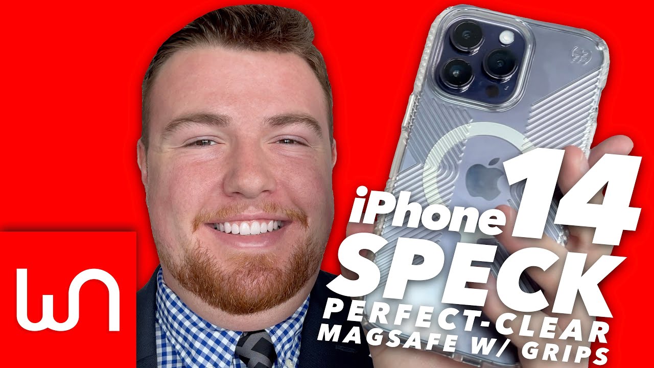 Speck Presidio Clear Grip w/ MagSafe For iPhone 14 Pro Max Unboxing!
